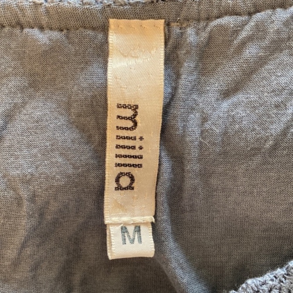 Cotton lace sleeveless top, lined with Tencel knit, invisible side zipper, M - Picture 9 of 10